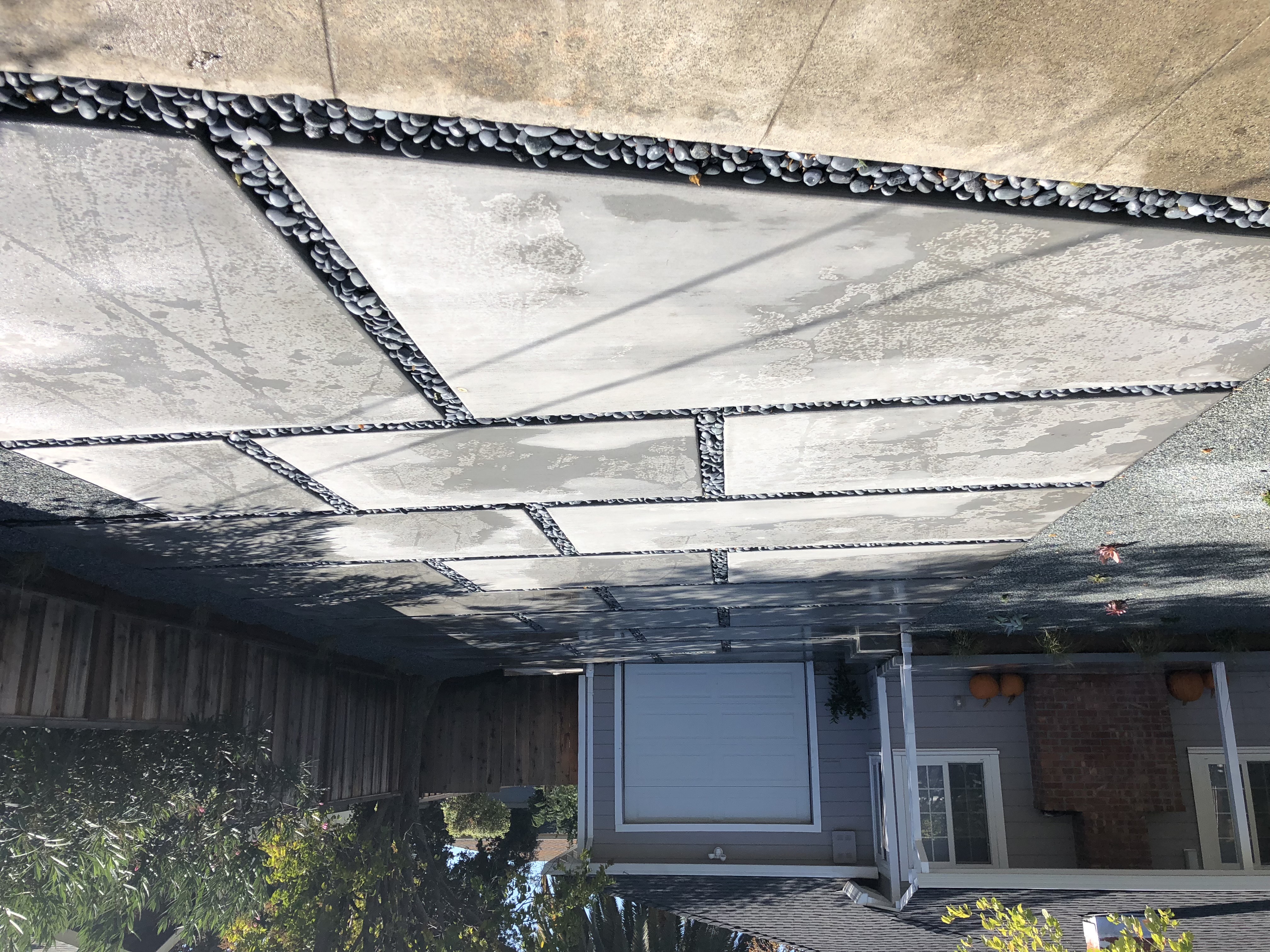 Cement Blocked Area